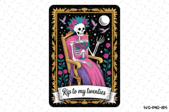 Rip to my Twenties Svg | Halloween Svg | Svg Cut Files Product Image 1