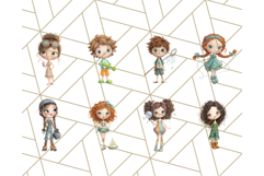 Summer Days Clipart, Whimsical Kids PNG Graphics Product Image 2
