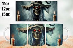 Halloween Mug Wrap Sublimation 11oz, 12oz, 15oz Product Image 1
