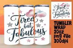 ARTISTIC 20oz Tumbler Template , Mother&#039;s Day Product Image 1