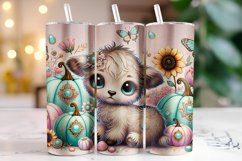 Halloween Pumpkin Tumbler Wrap | Sublimation | Tumblers Product Image 1