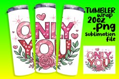 Stylish 20oz Wrap for Personalized Gifts , Valentines Product Image 1