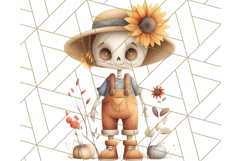 Cottagecore Halloween Clipart Cozy PNG, Autumn Fall Png Product Image 2