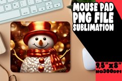 Holiday Cheer with 3D Puff Christmas Mouse Pads Product Image 1