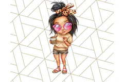 Sassy Mom Coffee PNG Clipart, Messy Bun Mom Life PNGs Product Image 2