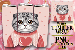 Cute Animal and Flower Tumbler Wrap Spring 20oz Product Image 1