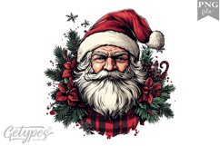 Christmas Santa Clipart Design - High Quality 300 Dpi Product Image 1