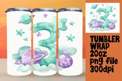 Galaxy Elegance: Sublimation Designs 20oz Tumbler Product Image 1