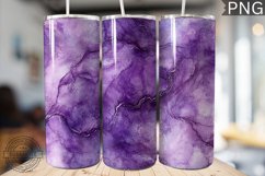 Purple Luxury Alcohol Ink Tumbler Wrap -High Quality 300 Dpi Product Image 1