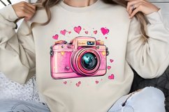 Retro Valentine Clipart PNG Product Image 1