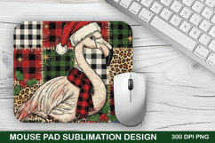 Christmas Goose Mouse Pad Sublimation - Christmas Design Product Image 1