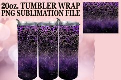 Leopard Print Tumbler Wrap - Glitter Splendor 20oz Product Image 1