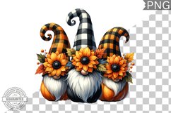 Halloween Gnome Sublimation - Clipart PNG Design Product Image 1