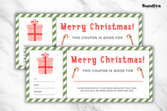 Christmas Gift Certificate For Kids Canva Template 2 Product Image 3