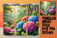 Custom 20oz Tumbler Wrap Download , Flower Product Image 1