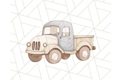 Kid’s Toy Clipart, Nursery Decor Png, Trucks, Rockets, Cars Product Image 2