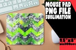 Colorful Glitter Stripes Mouse Pad for Sublimation PNG Product Image 1
