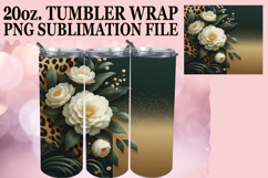 RADIANT EVENINGS 20oz TUMBLER WRAP, Leopard Prints Product Image 1