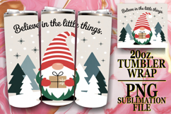 JOYFUL ESCAPES 20oz TUMBLER WRAP, Holiday Gnome Product Image 1