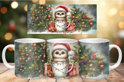Mug Wrap Sublimation - baby owl Product Image 1