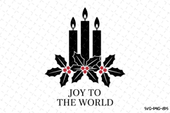 Joy to the world Svg | Christmas Svg | Svg Cut Files Product Image 1