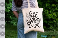 Fall Is My Favorite Color SVG Design/ Autumn Quote SVG Product Image 3