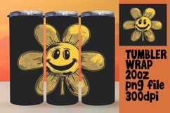 Summer Blossom Delight: 20oz Tumbler Wraps Product Image 1