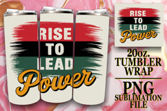 PRESENT OF JOY 20oz TUMBLER WRAP, Juneteenth Product Image 1