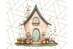 Whimsical Cottagecore Cottage PNG Clipart, Fairy House Png Product Image 2