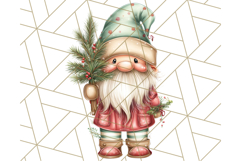 Scandinavian Christmas Gnomes Clipart PNG, Cute Gnome Png Product Image 2