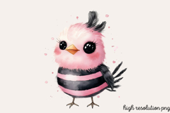 Black Pink Easter Clipart PNG Product Image 1