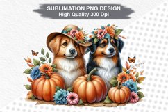 Halloween Dog - Halloween clipart Sublimation PNG Design Product Image 1