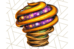 Haunted Treats Clipart PNG, Halloween Candy Art Product Image 2