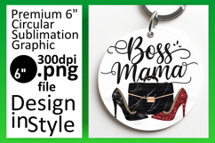Creative Round Design for Coasters , Mother&#039;s Day Product Image 1