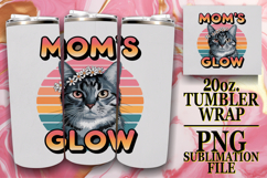 RADIANT ADVENTURES 20oz TUMBLER WRAP, Cat Lover Product Image 1
