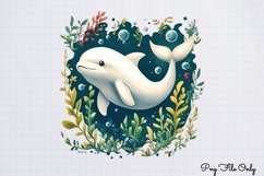 Whales Clipart design PNG Product Image 1
