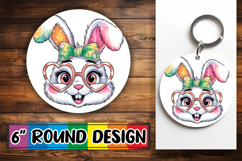 Enchanted Round Ornaments Magic, Easter Bunny Product Image 1