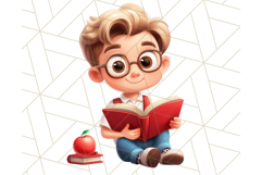 Boy Teacher Clipart PNG, Cute Male Teacher Illustration Product Image 2
