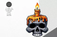 Halloween clipart, Candle clipart, Kids Halloween Product Image 1