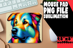 ENCHANTED mouse PAD Fun Sublimation, Dog Product Image 1