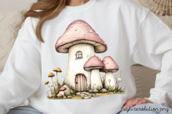 Adorable Cute Fairy Woodland Clipart PNG Product Image 1