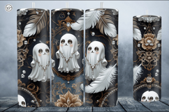 4 Halloween Tumbler Wrap Sublimations, 20 oz Product Image 3