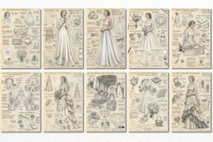 Ephemera Wedding Junk Journal Pages - Junk Journal Pack Product Image 2