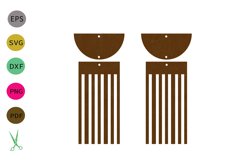 Earrings SVG,earrings template earrings cut file, earrings Product Image 1