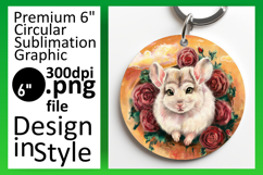 Vibrant Round Design Car Coaster PNG , Animals In Wall Product Image 1