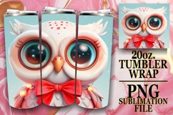 3D Christmas Characters Wrap for 20oz Tumblers Product Image 1