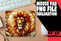 Vibrant mouse pad SUBLIMATION PNG, Animals Product Image 1