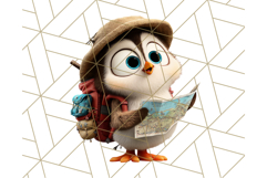Cute Safari Animal Clipart with Jungle Accessories Png Product Image 2