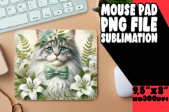 BRIGHT desk MAT Sublimation Magic, Cute Cat Product Image 1