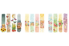 Summer Brushstrokes Clipart Product Image 7